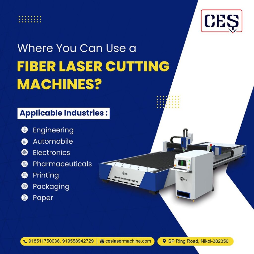 CES Laser’s laser cutting machines are excellent for precision cutting.